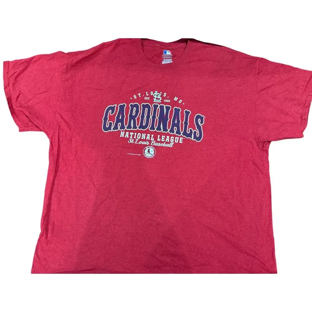 Vintage Tees - Official MLB Merchandise St Louis Cardinals Graphic Tee*SZ 2XL - Picture 1 of 5